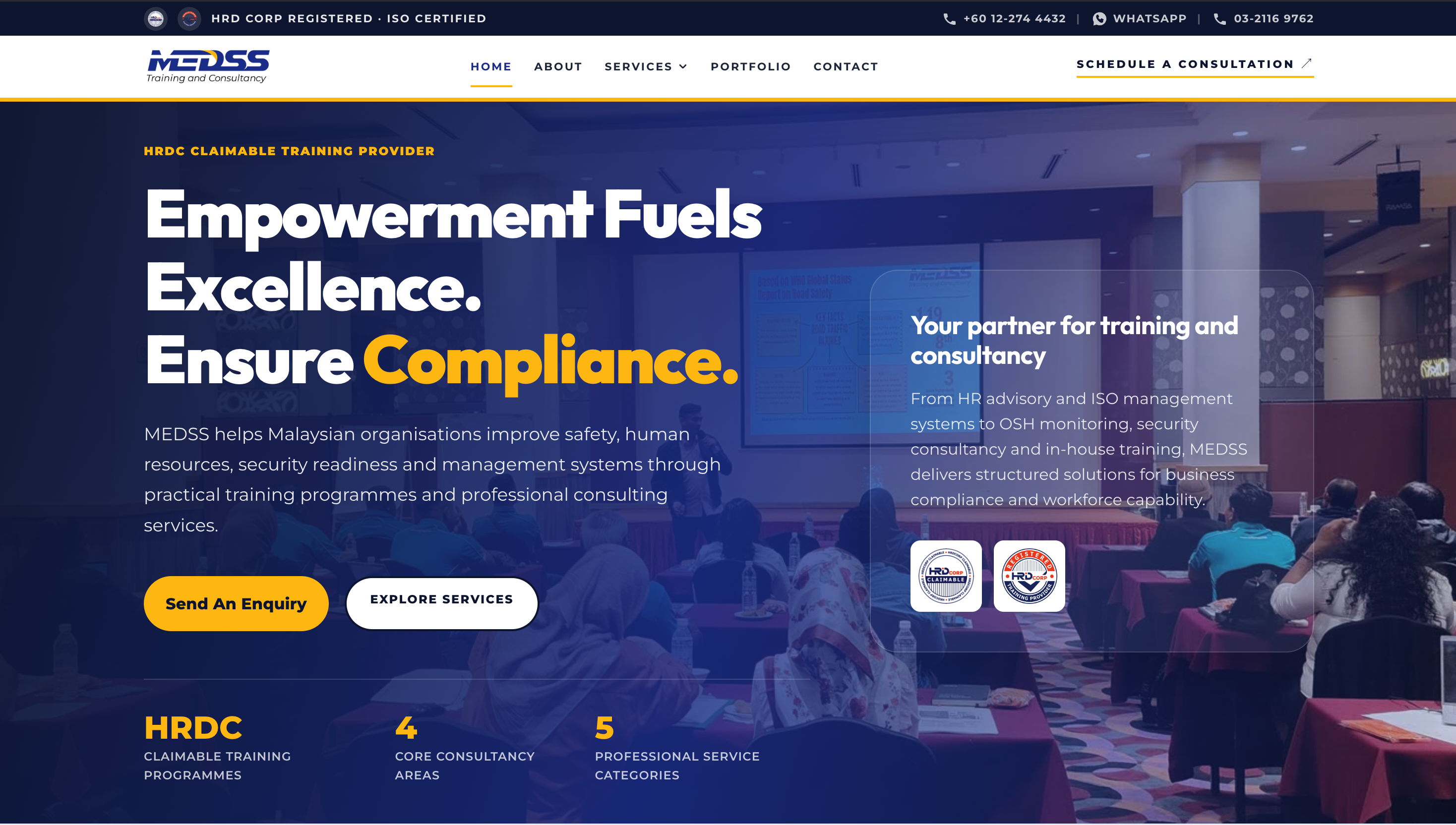 MEDSS Training and Consultancy Digitalization